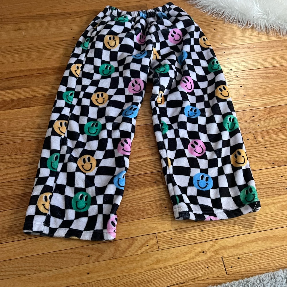 Colorful Smiley Kids Pajama Bottoms
